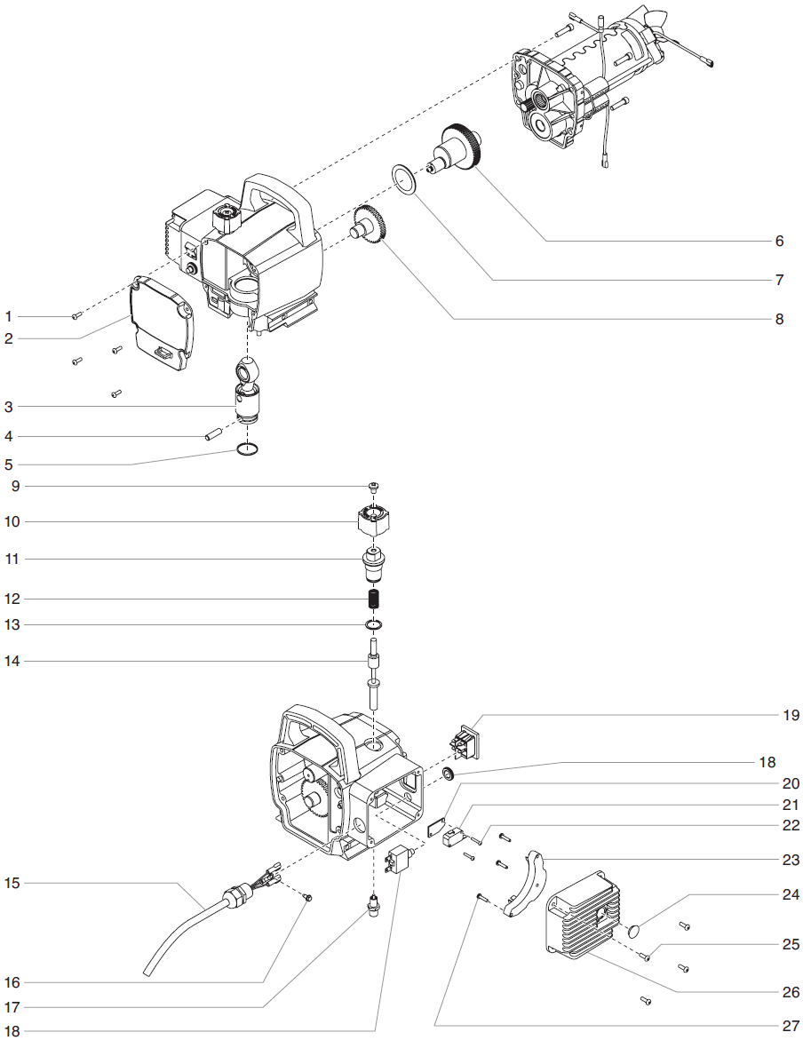 EPX2255 Advantage Gear Box Assembly